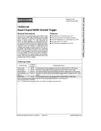 Datasheet 74VHC132MTC производства Fairchild